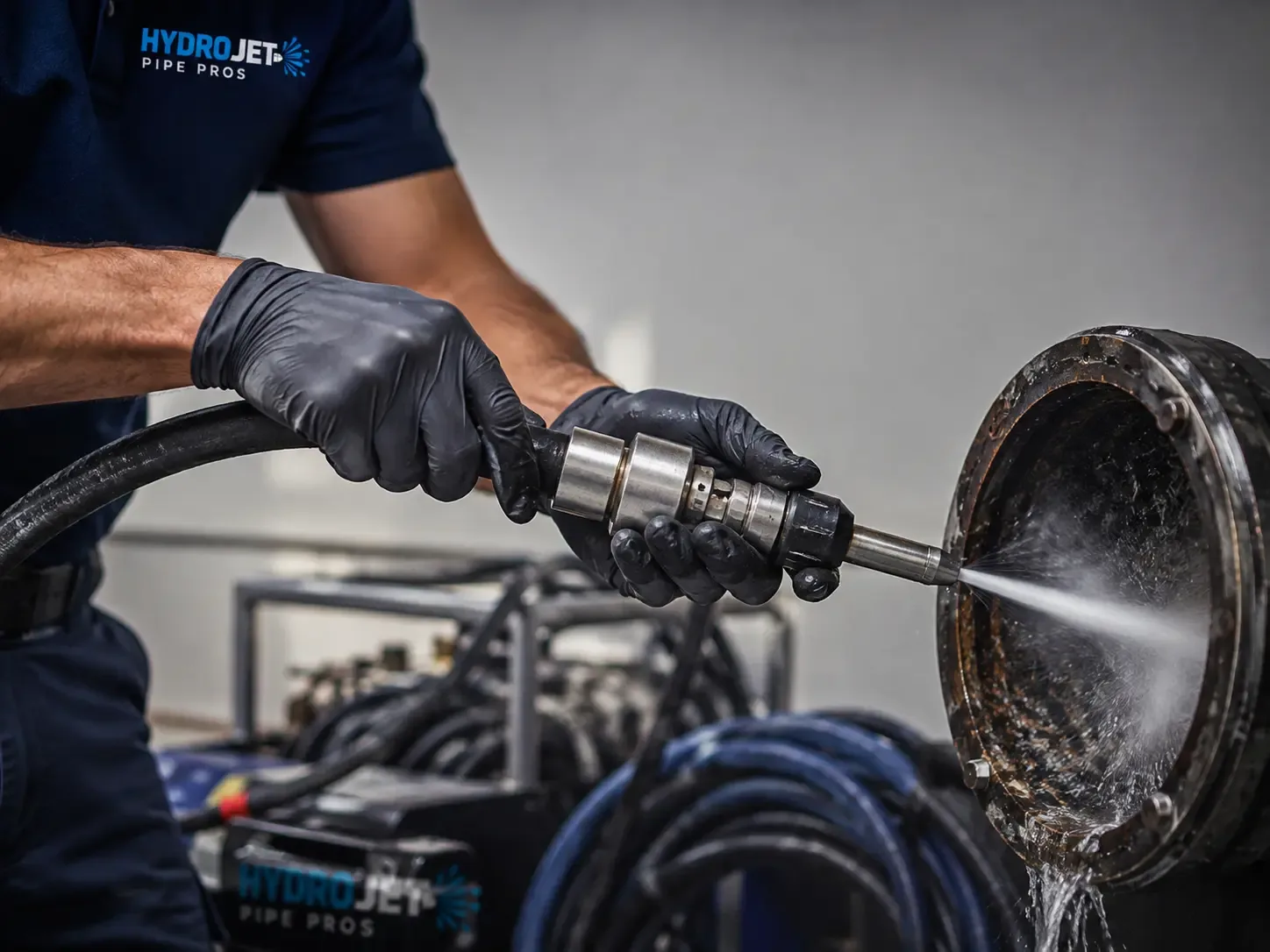 Hydro Jet Pipe Descaling in University Place, WA